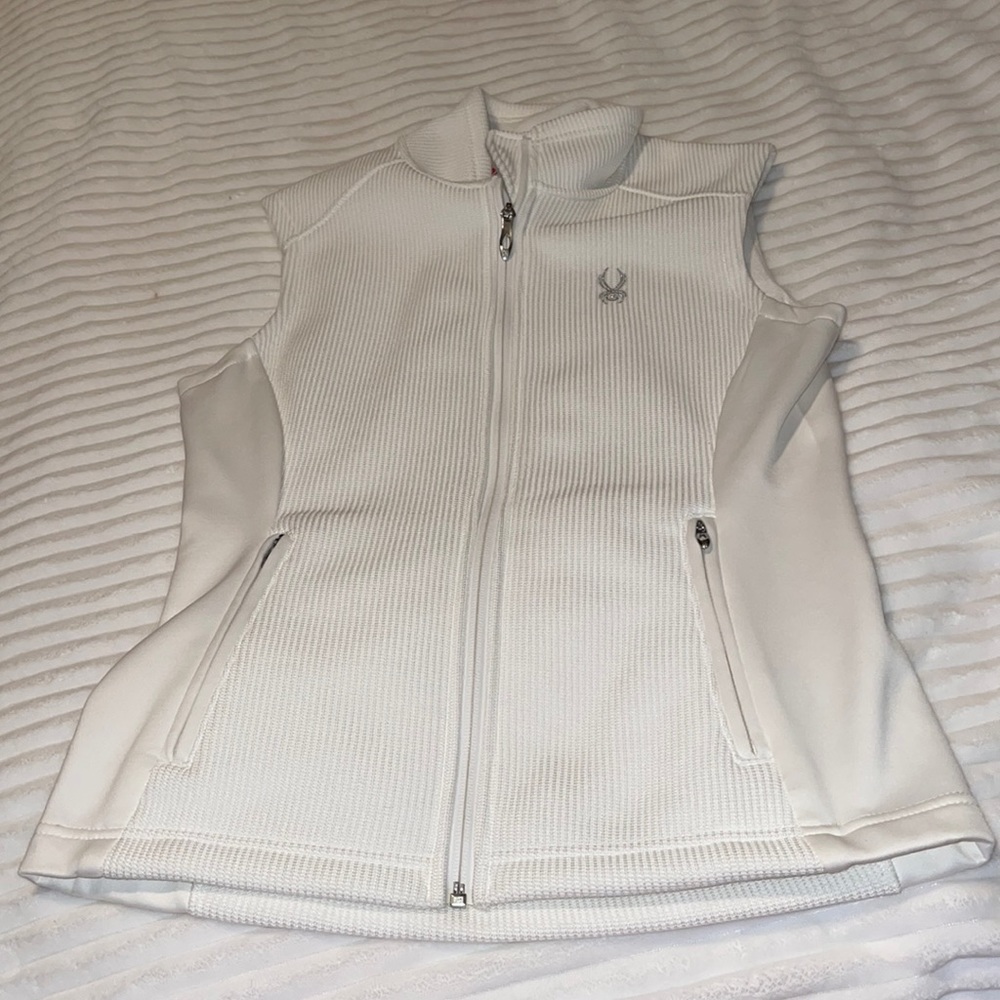 Spyder core sweater cable vest size M
